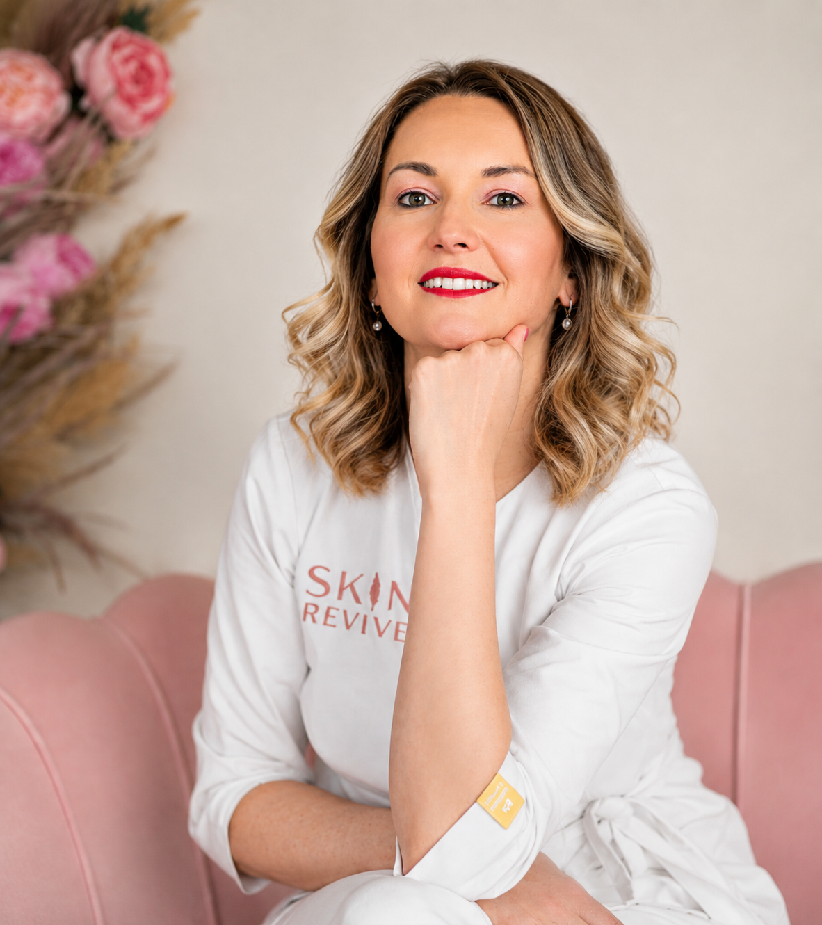 Monika Cauchy, esthetician and skin longevity expert at the Skin Revive Institute